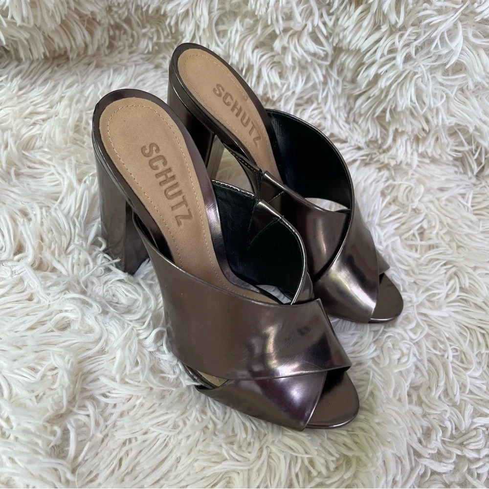Schutz Metallic Women's Heels
